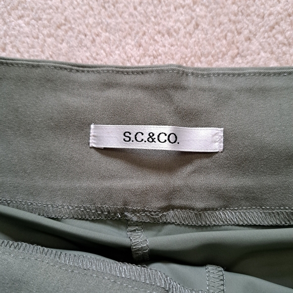 ❤️ S.C.& Co. Pull On Skort Green Stretch Skirt Women's Various Sizes NWT - Picture 6 of 8